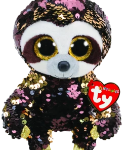 Ty BEANIE BOOS - REGULAR SEQUINS DANGLER SLOTH