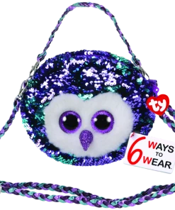 Ty BEANIE BOOS - SEQUINS PURSE MOONLIGHT OWL