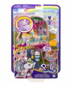 POLLY POCKET BIG POCKET WORLD UNICORN FOREST COMPACT