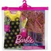 BARBIE FASHIONS 2 PACK YELLOW TOP AND FLOWER SHIRT