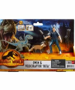 JURASSIC WORLD OWEN AND VELOCIRAPTOR BETA