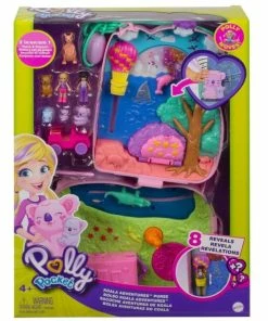 POLLY POCKET KOALA ADVENTURES PURSE COMPACT PLAYSET