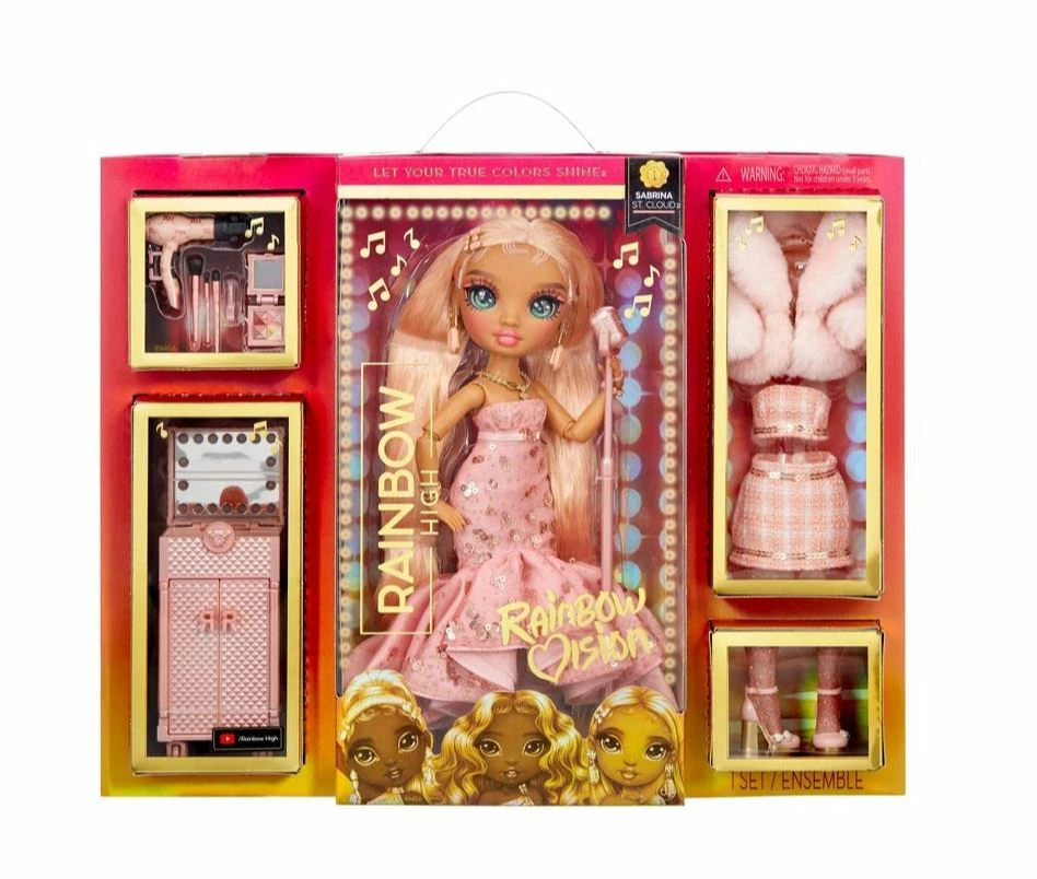 RAINBOW HIGH RAINBOW VISION DIVA DOLL - SABRINA ST. CLOUD