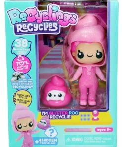 Toyworld Aus RECYCLINGS RECYCLIES AND FRIENDS GLITTER POO DOLL