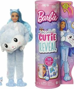 BARBIE CUTIE REVEAL WINTER SPARKLE SERIES HUSKY