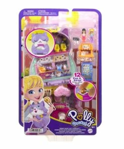 POLLY POCKET BIG POCKET WORLD SUSHI SHOP CAT COMPACT