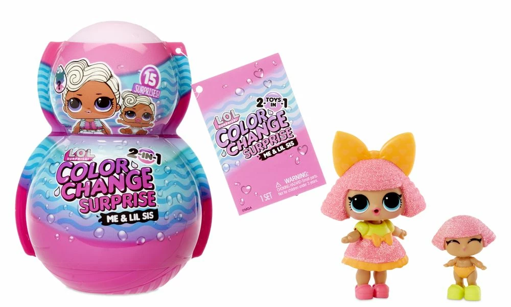 LOL SURPRISE 2-IN-1 COLOR CHANGE SURPRISE ME & LIL SIS - Image 3