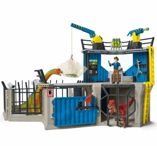 SCHLEICH DINOSAURS LARGE DINO RESEARCH STATION