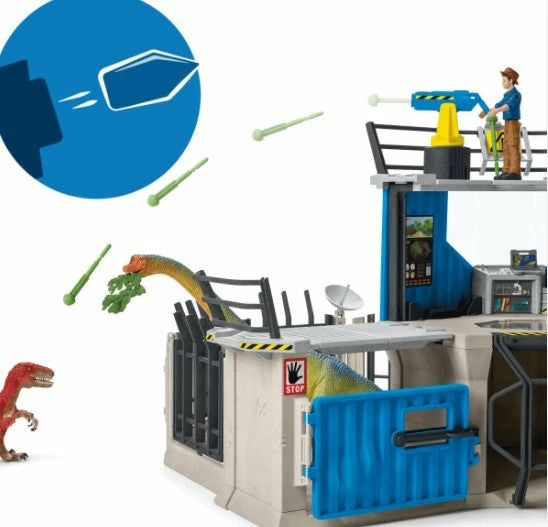 SCHLEICH DINOSAURS LARGE DINO RESEARCH STATION - Image 2