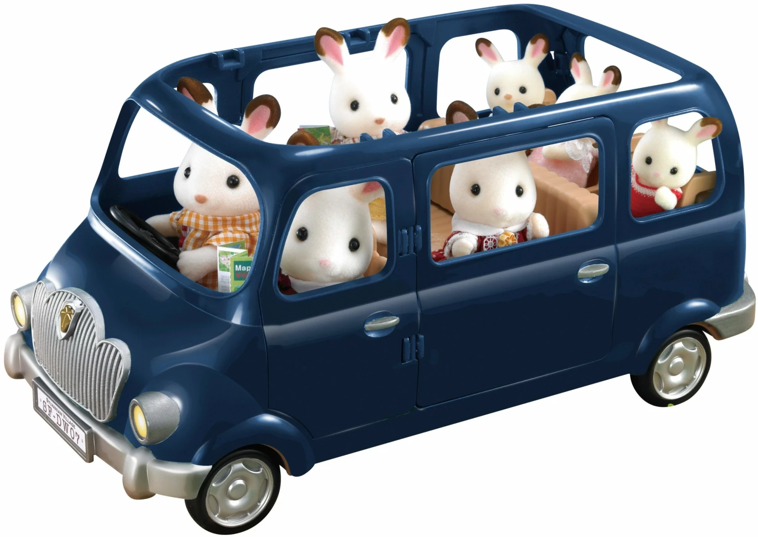 SYLVANIAN FAMILIES BLUEBELL SEVEN SEATER CAR - Image 4