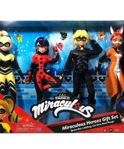 Miraculous Ladybug MLB Heroez Fashion Doll Giftset 4pk