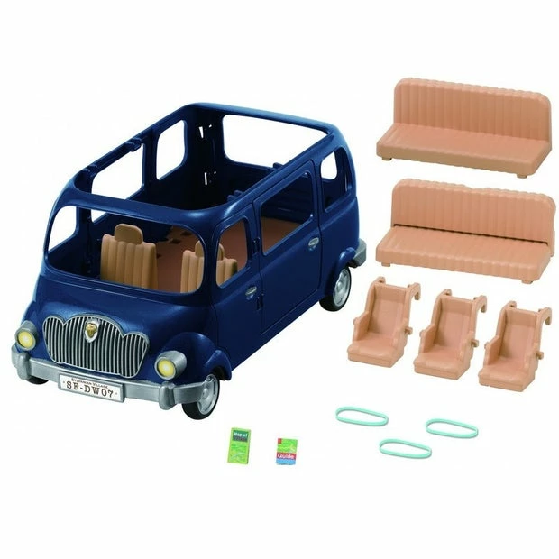 SYLVANIAN FAMILIES BLUEBELL SEVEN SEATER CAR - Image 2