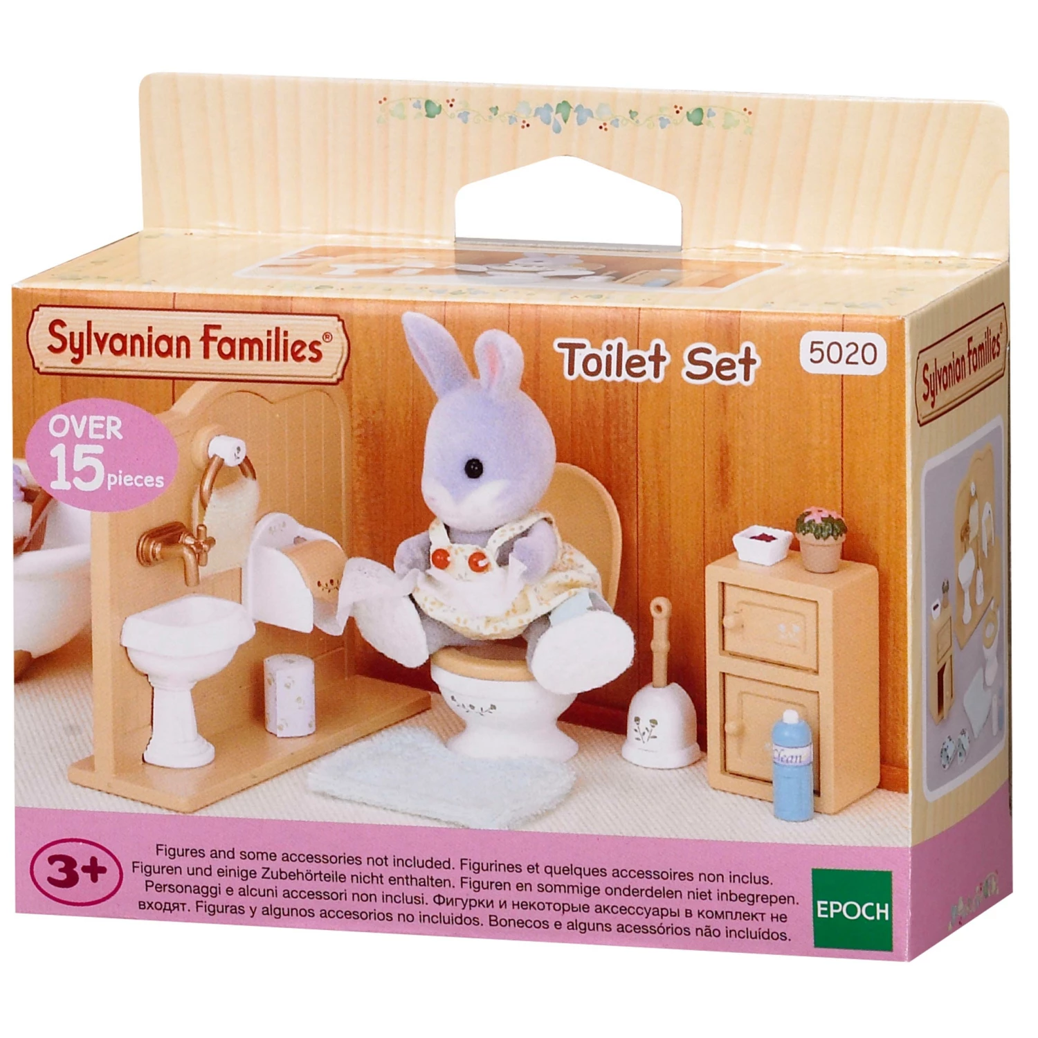 SYLVANIAN FAMILIES TOILET SET - Image 2