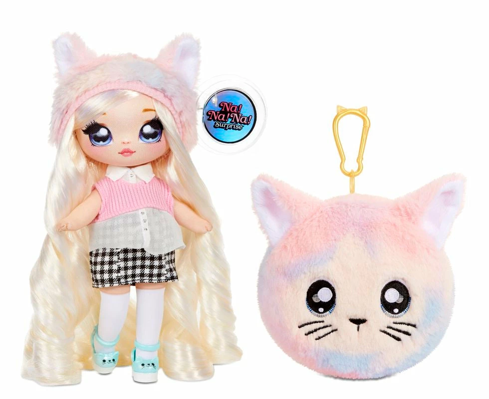 NA NA NA SURPRISE 2 IN 1 POM DOLL SERIES 4 CAT