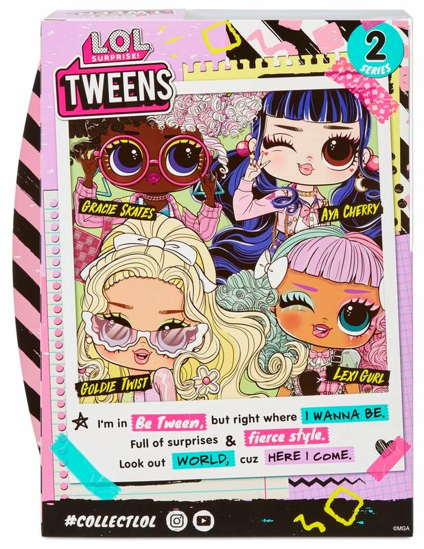 LOL SURPRISE TWEENS FASHION DOLL SERIES 2 GOLDIE TWIST - Image 5