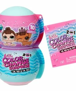 LOL SURPRISE COLOR CHANGE LIL SIS AND LIL PET