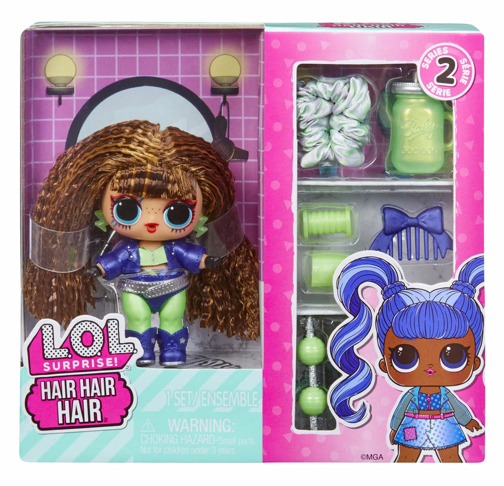 LOL SURPRISE HAIR HAIR HAIR TOTS DOLL SERIES 2 ASSORTED STYLES - Image 5