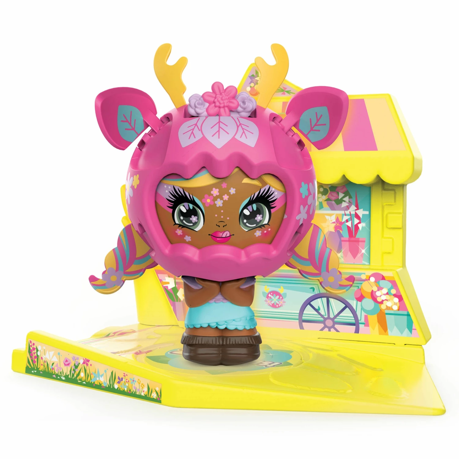 ZOOBLES GIRL HAPPITAT 1 PACK DOE-SIE - Image 2