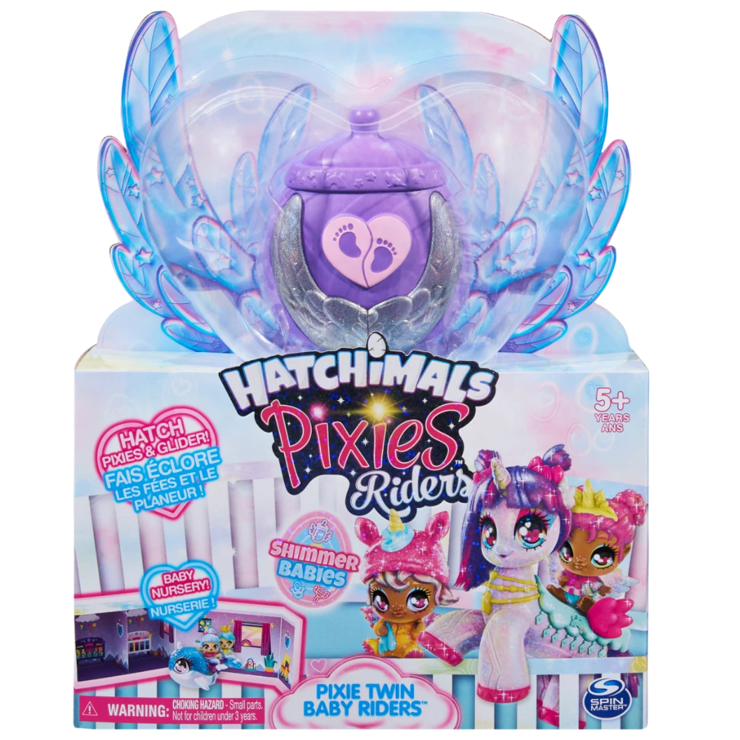 HATCHIMALS PIXIES RIDERS BABYSITTERS SHIMMER BABIES