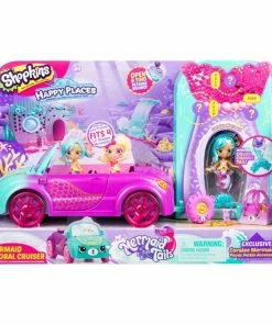 SHOPKINS HAPPY PLACES MERMAID CORAL CRUISER