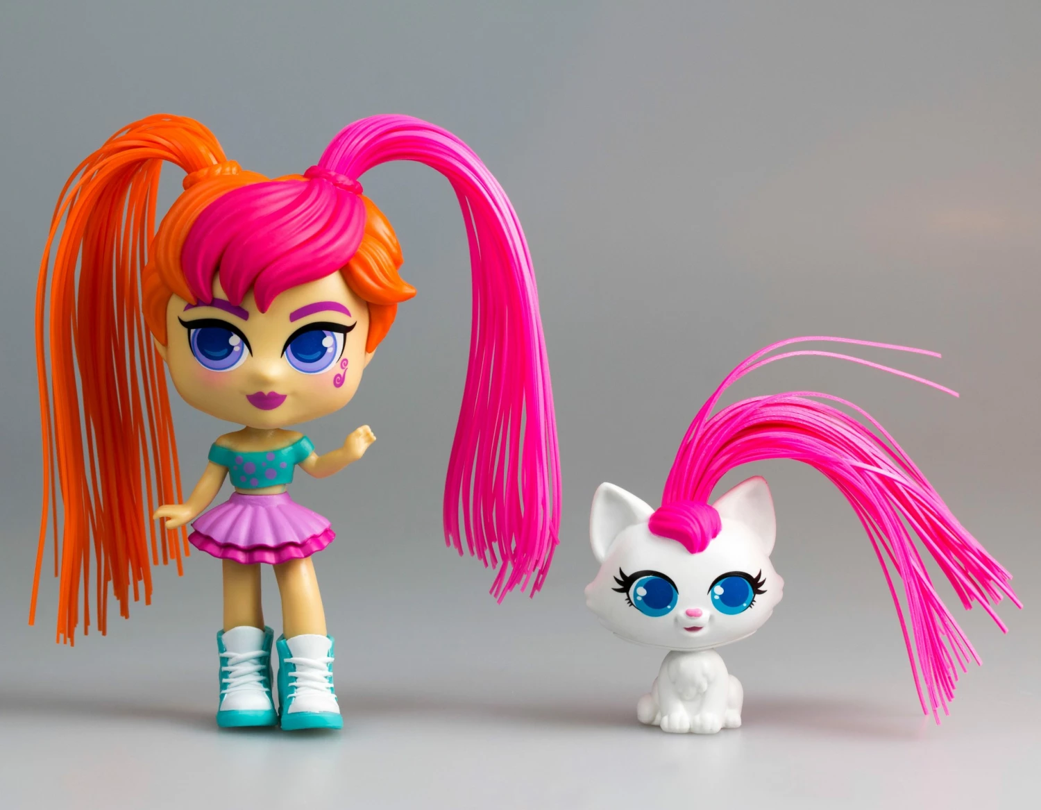 Silverlit CURLI GIRLS DOLL WITH PET ASSORTED STYLES - Image 8