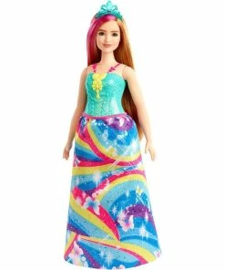 BARBIE DREAMTOPIA PRINCESS DOLL AQUA TOP