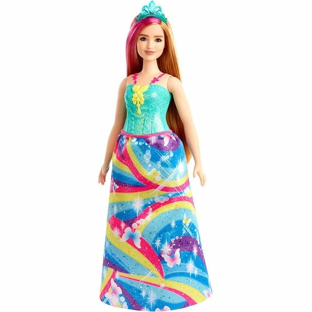 BARBIE DREAMTOPIA PRINCESS DOLL AQUA TOP