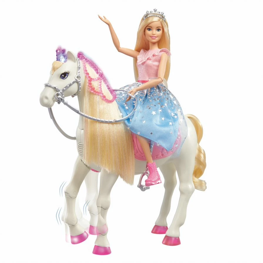 BARBIE PRINCESS ADVENTURE PRANCE AND SHIMMER HORSE - Image 2