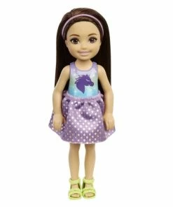 BARBIE CLUB CHELSEA DOLL TIE-DYE UNICORN T-SHIRT