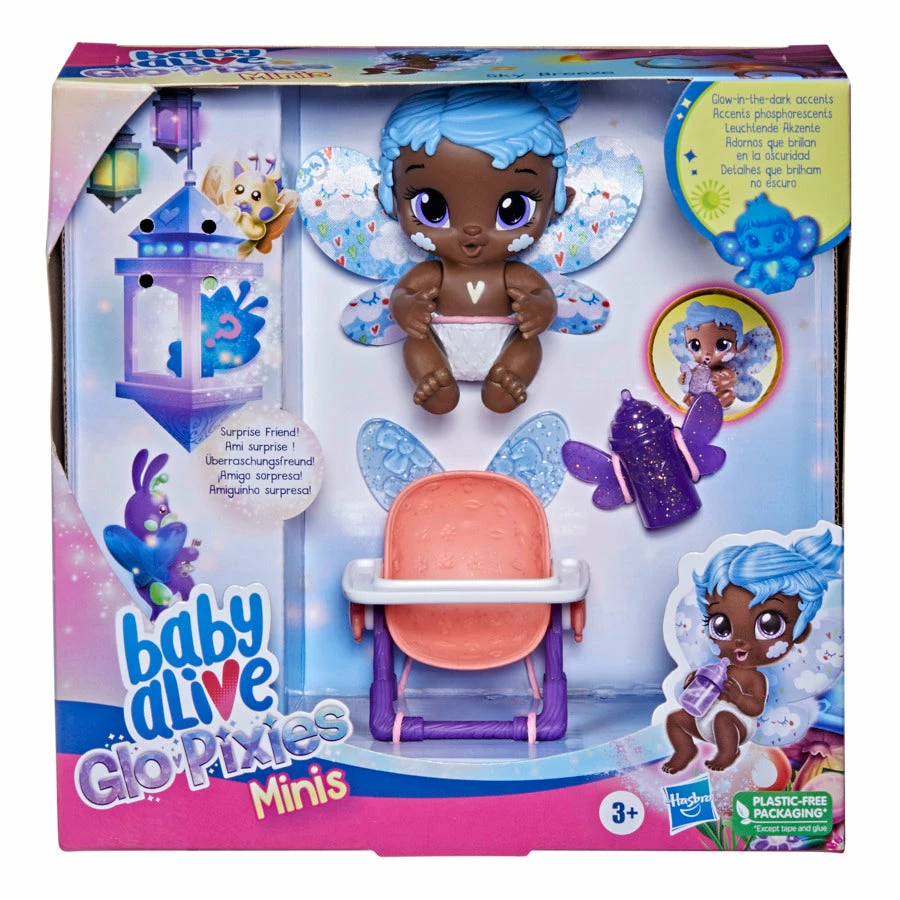 BABY ALIVE GLO PIXIES MINIS SKY BREEZE