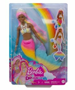 BARBIE DREAMTOPIA COLOUR CHANGE RAINBOW MAGIC MERMAID