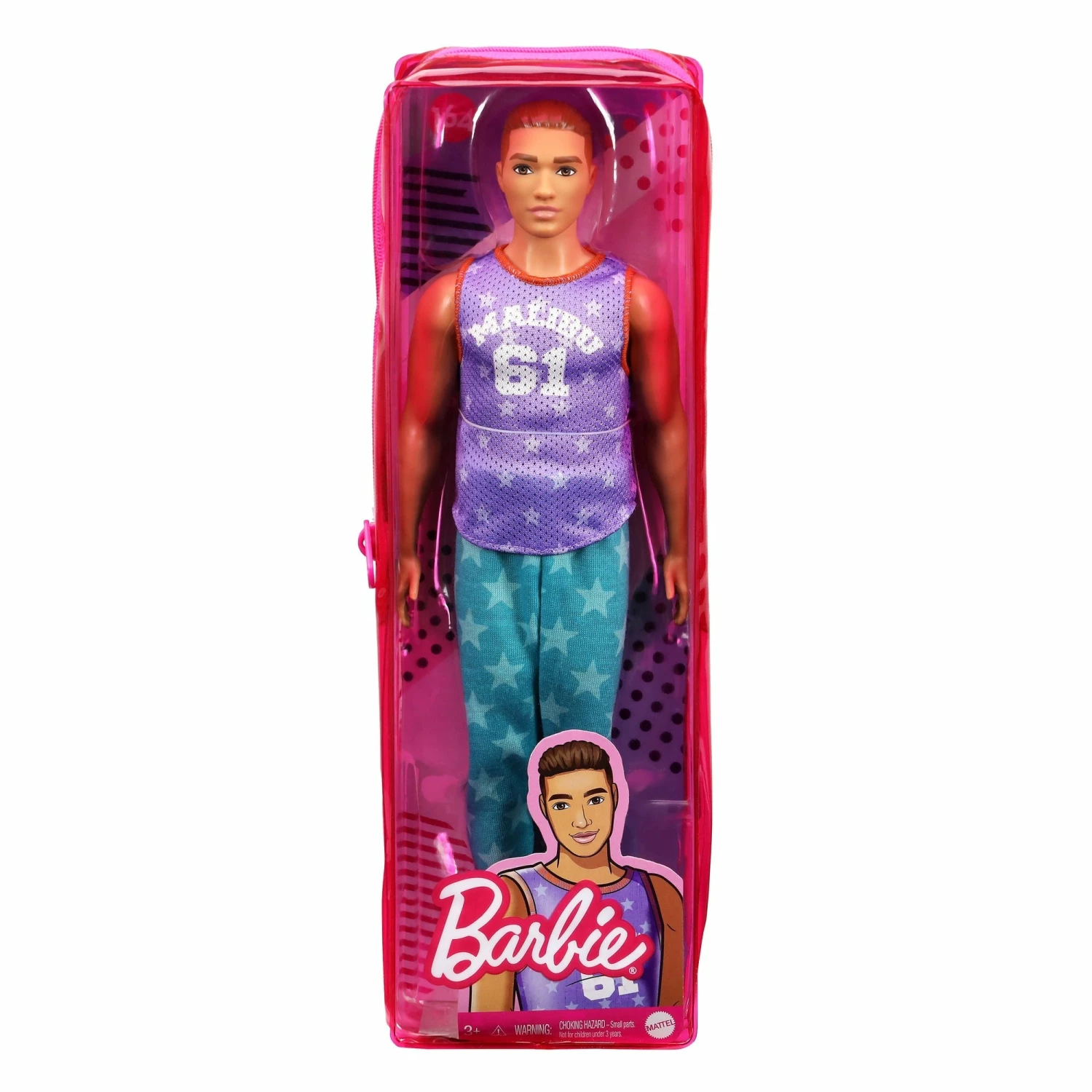 BARBIE FASHIONISTA KEN DOLL #164 MALIBU SPORTS OUTFIT