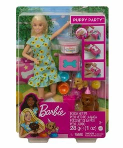 BARBIE PUPPY PARTY DOLL AND PLAYSET