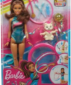 BARBIE DREAMHOUSE ADVENTURES SPIN 'N TWIRL GYMNAST DOLL