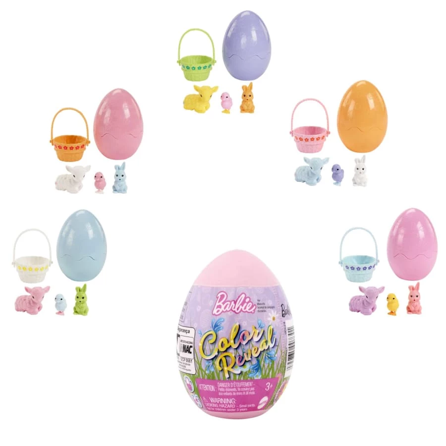 BARBIE COLOR REVEAL EGG ASSORTED COLORS - Image 2