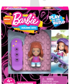 MEGA BARBIE BUILDING SETS SKATEBOARDER