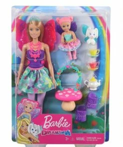 BARBIE DREAMTOPIA FAIRY SET GREEN SKIRT