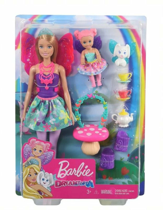 BARBIE DREAMTOPIA FAIRY SET GREEN SKIRT