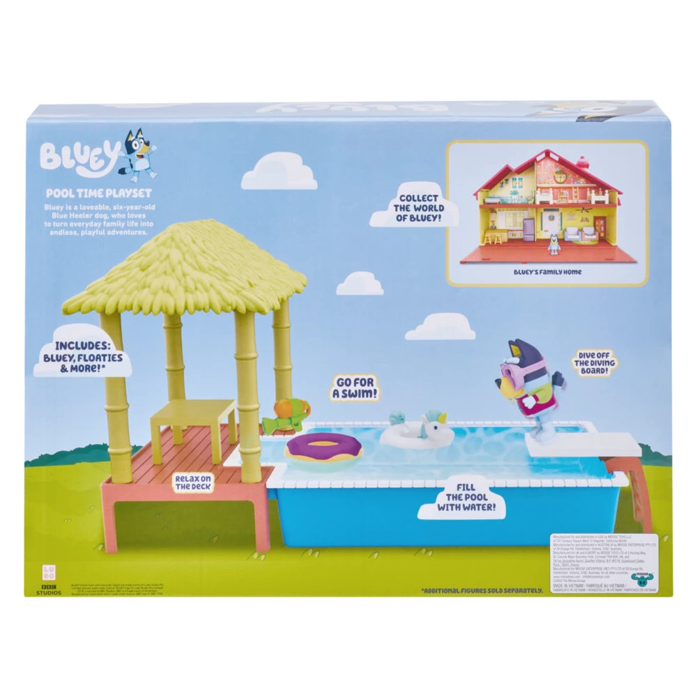BLUEY POOL TIME FUN PLAY SET - Image 2