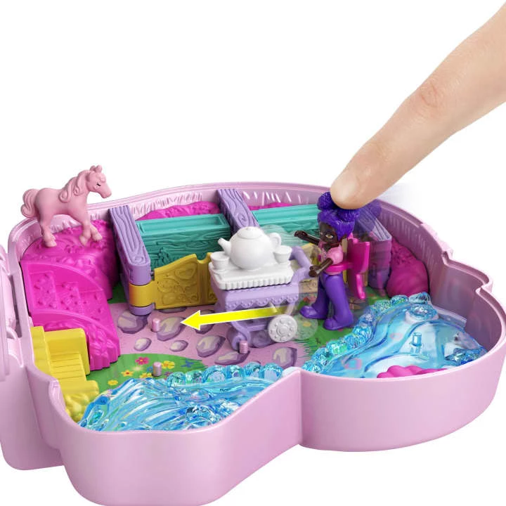 POLLY POCKET BIG POCKET WORLD UNICORN FOREST COMPACT - Image 3