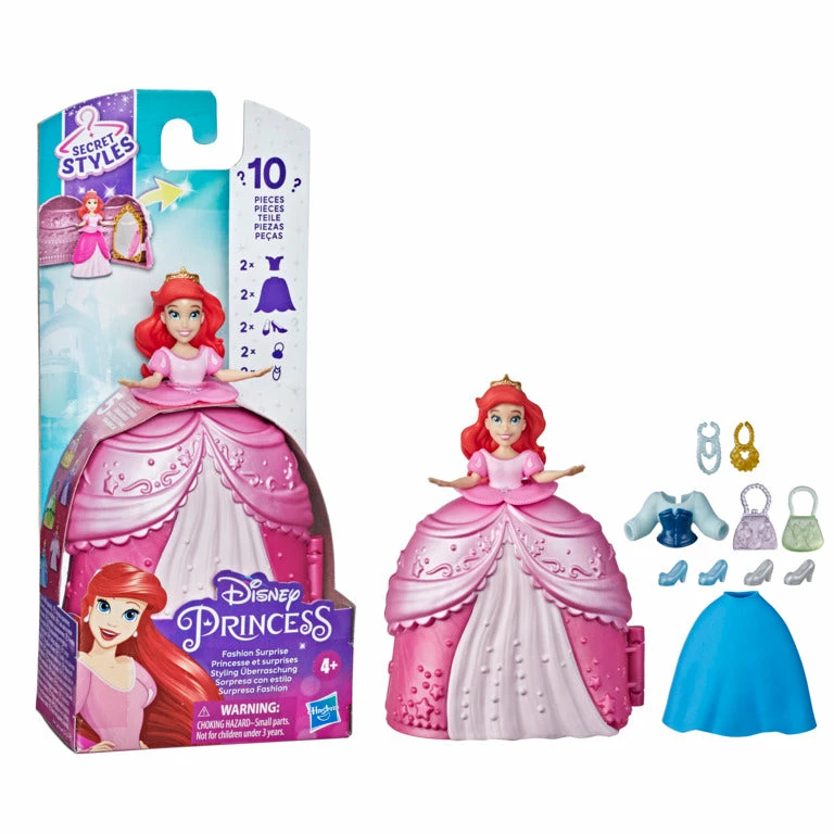 DISNEY PRINCESS FASHION SURPRISE DOLL ARIEL - Image 2