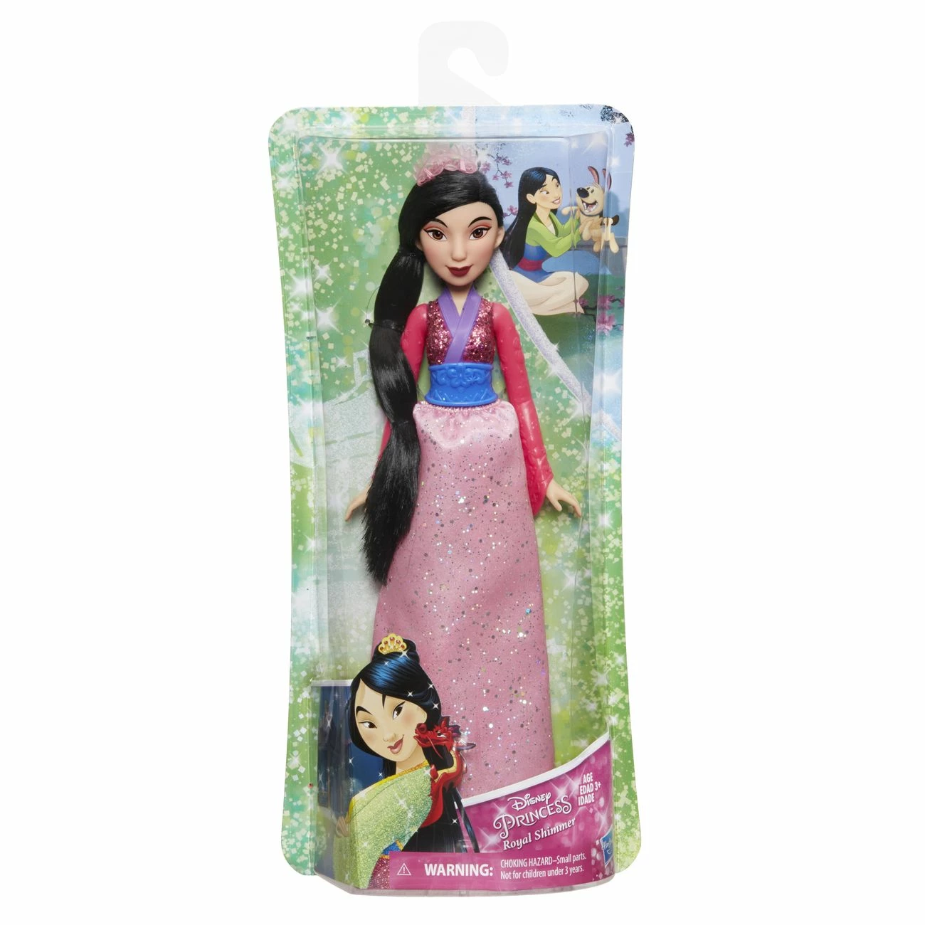 DISNEY PRINCESS ROYAL SHIMMER FASHION DOLL MULAN