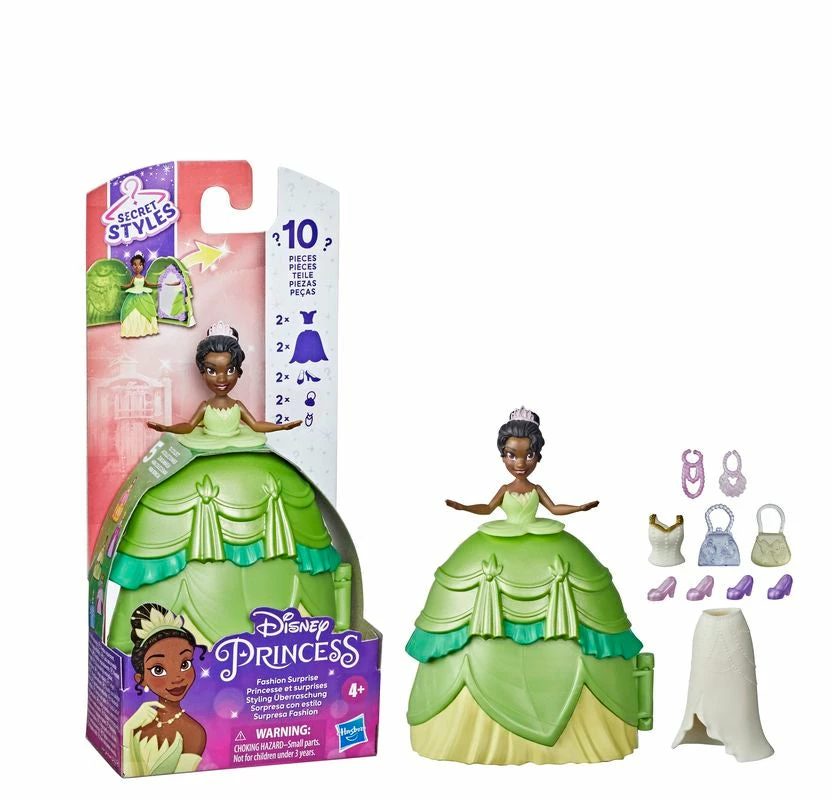 DISNEY PRINCESS FASHION SURPRISE DOLL TIANA - Image 2