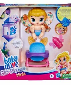 BABY ALIVE GLO PIXIES MINIS HONEY ROSE