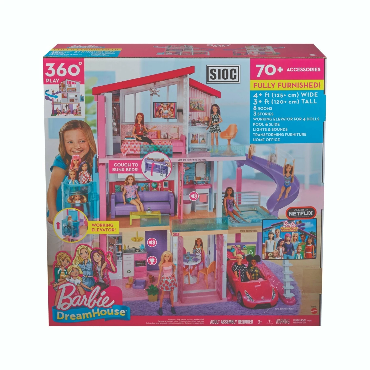 BARBIE ESTATE DREAMHOUSE WITH ELEVATOR - Image 2