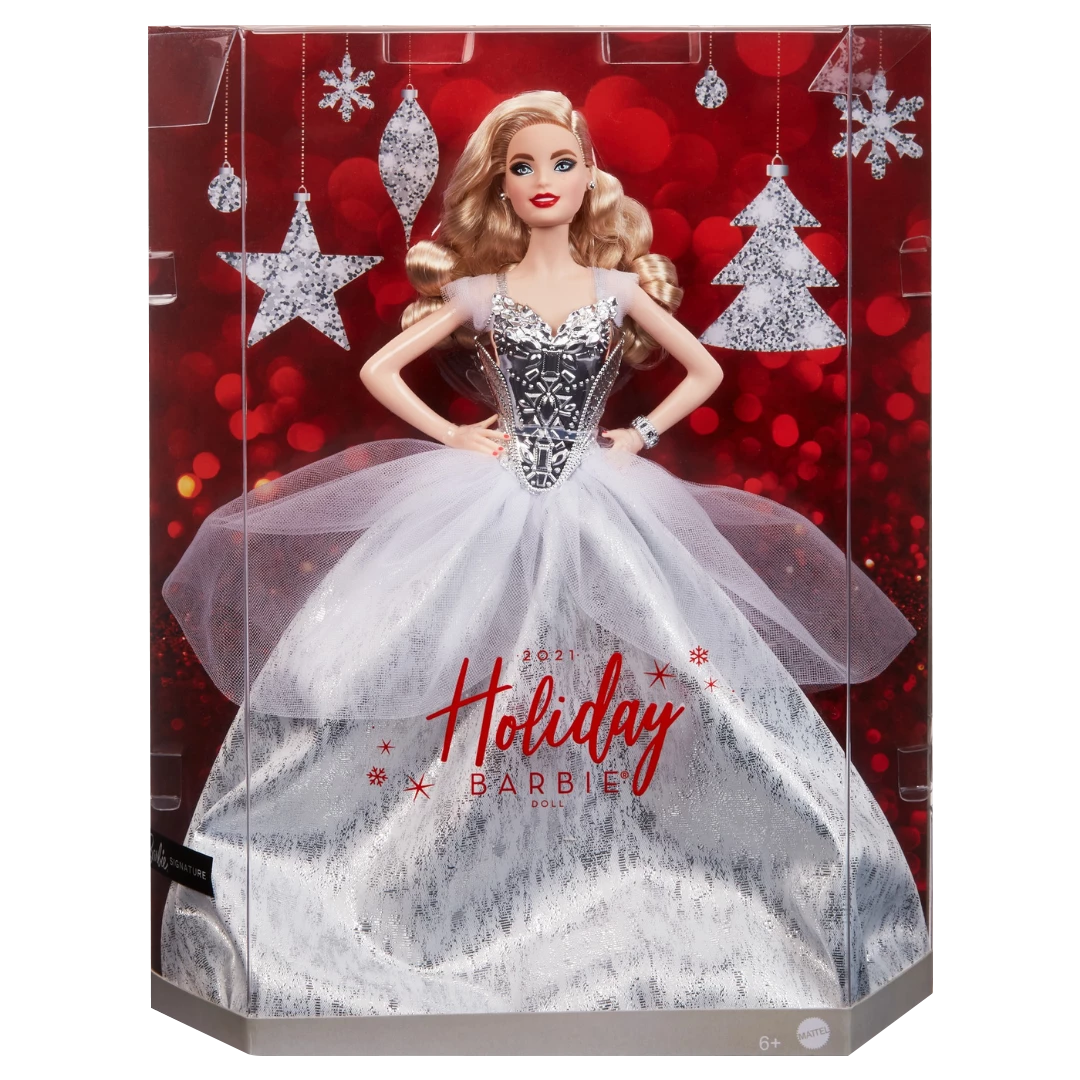 BARBIE 2021 HOLIDAY BARBIE DOLL