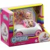 BARBIE CHELSEA DOLL & UNICORN CAR