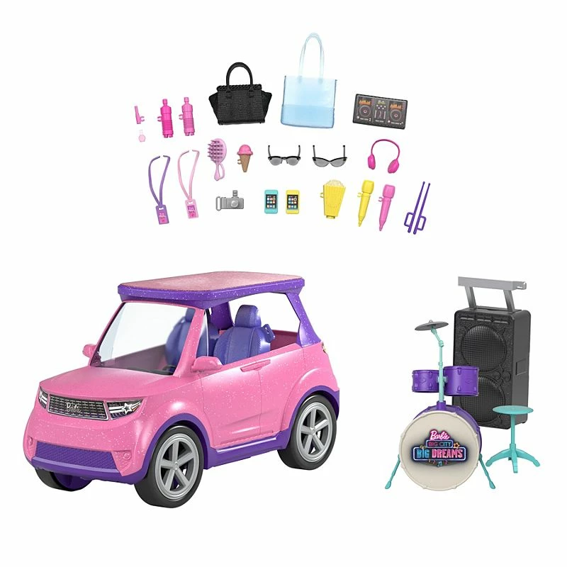 BARBIE BIG CITY BIG DREAMS BARBIE CAR - Image 6