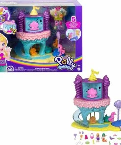 POLLY POCKET RAINBOW FUNLAND MERMAID COVE RIDE