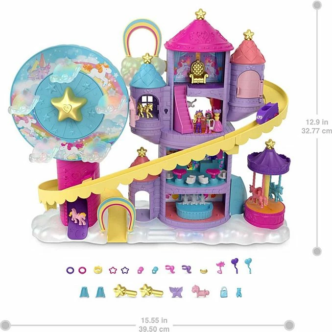 POLLY POCKET RAINBOW FUNLAND THEME PARK - Image 2